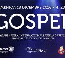 GOSPEL DI NATALE – BLACK SOUL GOSPEL CHOIR – FIERA DELLA SARDEGNA- CAGLIARI – DOMENICA 18 DICEMBRE 2016