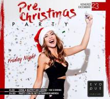 PRE CHRISTMAS PARTY – EVOQUE – CAGLIARI – VENERDI 23 DICEMBRE 2016