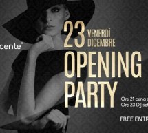 OPENING PARTY – ROOF CLUB – LA RINASCENTE- CAGLIARI – VENERDI 23 DICEMBRE 2016