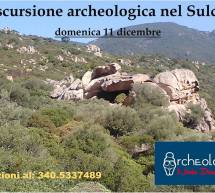 ESCURSIONE ARCHEOLOGICA NEL SULCIS – DOMENICA 11 DICEMBRE 2016