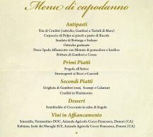 CAPODANNO 2017 AL RISTORANTE ANTICA CAGLIARI – CAGLIARI – SABATO 31 DICEMBRE 2016