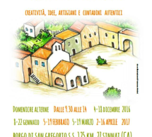 I MERCATINI DEL BORGO – SAN GREGORIO – 4 DICEMBRE 2016 – 16 APRILE 2017