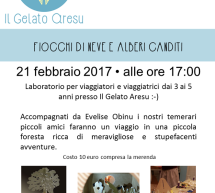 FIOCCHI DI NEVE E ALBERI CANDITI – IL GELATO ARESU – CAGLIARI – MARTEDI 21 FEBBRAIO 2017