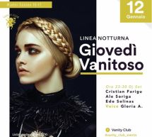 GIOVEDI VANITOSO – LINEA NOTTURNA – CAGLIARI – GIOVEDI 12 GENNAIO 2017