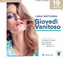 GIOVEDI VANITOSO – LINEA NOTTURNA -CAGLIARI – GIOVEDI 19 GENNAIO 2017