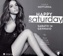 HAPPY SATURDAY – LINEA NOTTURNA – CAGLIARI – SABATO 14 GENNAIO 2017