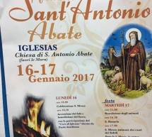 FUOCHI DI SANT’ANTONIO ABATE – IGLESIAS – 16-17 GENNAIO 2017