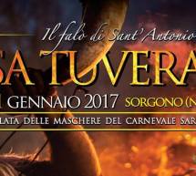 SA TUVERA – SORGONO – SABATO 21 GENNAIO 2017