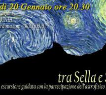 TRA SELLA E STELLE – CAGLIARI – VENERDI 20 GENNAIO 2017