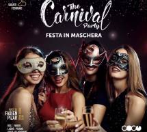 THE CARNIVAL PARTY – FESTA IN MASCHERA- COCO’ DISCOCLUBBING -CAGLIARI – SABATO 25 FEBBRAIO 2017