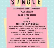 LA CENA DEI SINGLE – CALICI & CO – QUARTU SANT’ELENA – MERCOLEDI 15 FEBBRAIO 2017