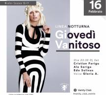 GIOVEDI VANITOSO – LINEA NOTTURNA – CAGLIARI – GIOVEDI 16 FEBBRAIO 2017