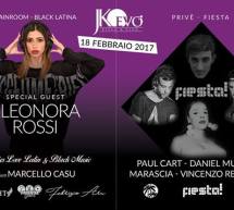 SPECIAL GUEST ELEONORA ROSSI – JKO EVO’ – CAGLIARI – SABATO 18 FEBBRAIO 2017