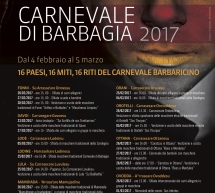 CARNEVALE DI BARBAGIA – TUTTI GLI APPUNTAMENTI – 4 FEBBRAIO – 5 MARZO 2017