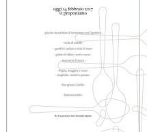 MENU DI SAN VALENTINO – S’APPOSENTU – SIDDI – MARTEDI 14 FEBBRAIO 2017