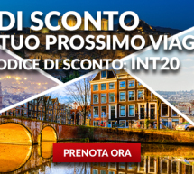 SCONTO 20% PER IL TUO PROSSIMO VIAGGIO CON ALITALIA – FINO AL 3 APRILE 2017