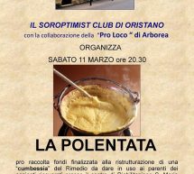 LA POLENTATA – ARBOREA – SABATO 11 MARZO 2017