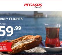 VOLA IN TURCHIA CON PEGASUS  A PARTIRE DA 59,99 €