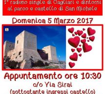 1° RADUNO DEI SINGLE – CASTELLO SAN MICHELE – CAGLIARI – DOMENICA 5 MARZO 2017