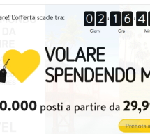 500.000 BIGLIETTI A PARTIRE DA 29,99 € CON VUELING