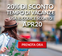 SCONTO 20% ALITALIA PER CHI ACQUISTA DAL 21 AL 25 APRILE 2017