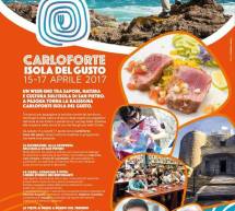 CARLOFORTE ISOLA DEL GUSTO – 15-17 APRILE 2017