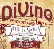 DIVINO – LA FESTA DEL VINO – ITTIRI – SABATO 22 APRILE 2017