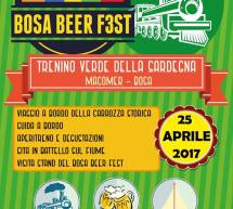 IL TRENINO VERDE AL BOSA BEER FEST – MARTEDI 25 APRILE 2017