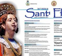 361° FESTA DI SANT’EFISIO – PROGRAMMA DI PULA E NORA – 1-4 MAGGIO 2017