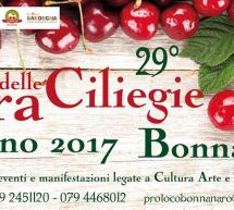 FIERA DELLE CILIEGIE – BONNANNARO -3-4 GIUGNO 2017