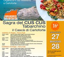 16° SAGRA DEL CUS CUS TABARCHINO – CARLOFORTE – 27-28 MAGGIO 2017