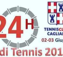 LE 24 ORE DI TENNIS – CAGLIARI – 2-3 GIUGNO 2017