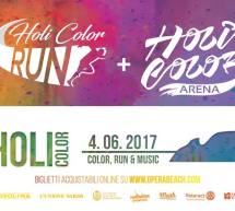 HOLI COLOR RUN & MUSIC – OPERA BEACH ARENA – QUARTU SANT’ELENA – DOMENICA 4 GIUGNO 2017