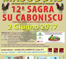 12° SAGRA DE SU CABONISCU- MASULLAS – VENERDI 2 GIUGNO 2017