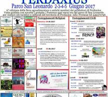 FESTA DI SAN LEONARDO – PERDAXIUS- 2-5 GIUGNO 2017