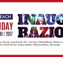 INAUGURAZIONE HAPPY FRIDAY – SAX BEACH – QUARTU SANT’ELENA – VENERDI 26 MAGGIO 2017