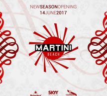 INAUGURAZIONE MARTINI BEACH DISCO – SANTA GIUSTA – MERCOLEDI 14 GIUGNO 2017