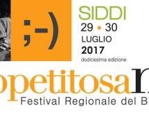 APPETITOSAMENTE 2017 – SIDDI – 29-30 LUGLIO 2017