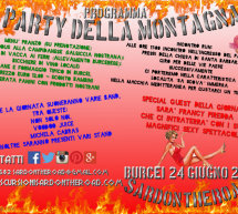 1° PARTY DELLA MONTAGNA – BURCEI – SABATO 24 GIUGNO 2017