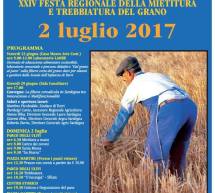 XXIV FESTA REGIONALE DELLA MIETITURA E TREBBIATURA DEL GRANO – TURRI- DOMENICA 2 LUGLIO 2017