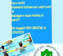 TORNA ANCHE QUEST’ESTATE L’AQUAGYM AL POETTO DI CAGLIARI