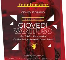 GIOVEDI VANITOSO – FRONTEMARE – QUARTU SANT’ELENA – GIOVEDI 15 GIUGNO 2017