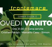 GIOVEDI VANITOSO – FRONTEMARE – QUARTU SANT’ELENA – GIOVEDI 22 GIUGNO 2017