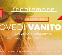 GIOVEDI VANITOSO – FRONTEMARE – QUARTU SANT’ELENA – GIOVEDI 29 GIUGNO 2017