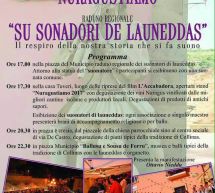 NURAGUSTIAMO e “SU SONADORI DE LAUNEDDAS” – COLLINAS – SABATO 17 GIUGNO 2017