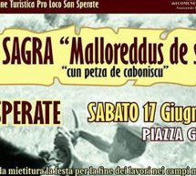 4° SAGRA “MALLOREDDUS DE STUA” – SAN SPERATE – SABATO 17 GIUGNO 2017