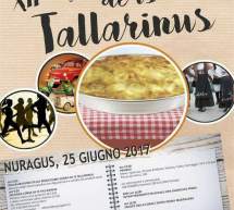 12° SAGRA DE IS TALLARINUS – NURAGUS – DOMENICA 25 GIUGNO 2017