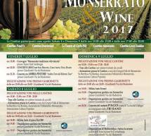 MONSERRATO & WINE 2017 – MONSERRATO -7-8-9 LUGLIO 2017