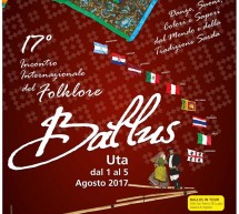 17° EDIZIONE BALLUS – UTA – 1-5 AGOSTO 2017