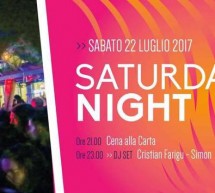 SATURDAY NIGHT – BEER BEACH – QUARTU SANT’ELENA – SABATO 22 LUGLIO 2017